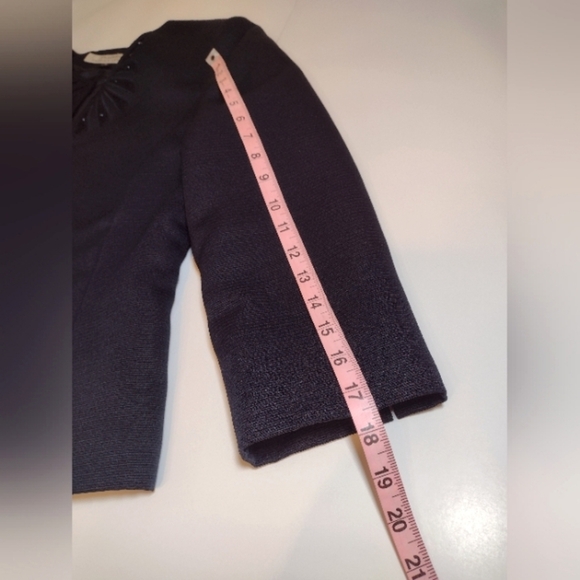 TAHARI Women's Black Blazer Size (14) - Picture 12 of 13